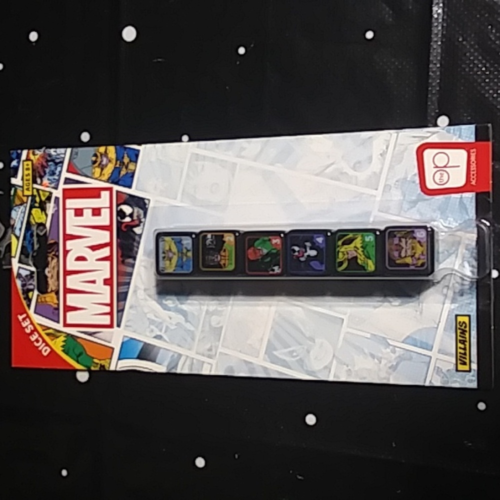 Marvel dice set